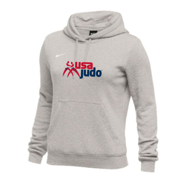 Nike Women's USA Judo Club Fleece Hoodie - Grey