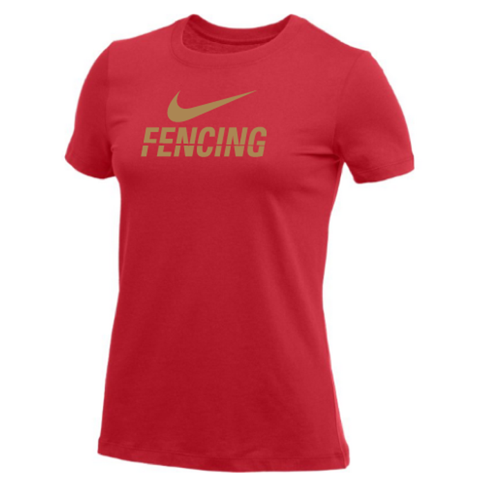 Nike Women's Fencing Tee - Red