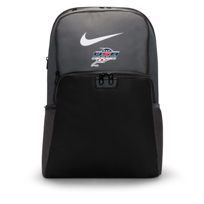 Nike USA Racquetball Brasilia Training Backpack - Grey/Black