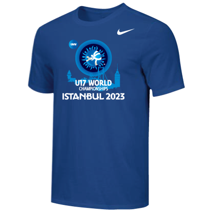 Nike Men's U17 World Championships Istanbul 2023    Tee - Royal