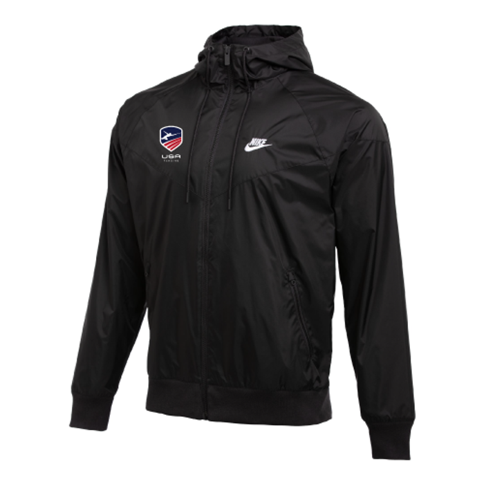 Nike Men's USA Fencing Windrunner Jacket - Black/White