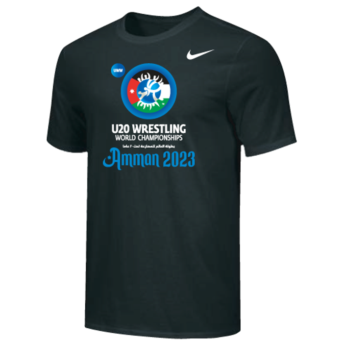 Nike Men's U20 World Championships Amman 2023 Tee - Black