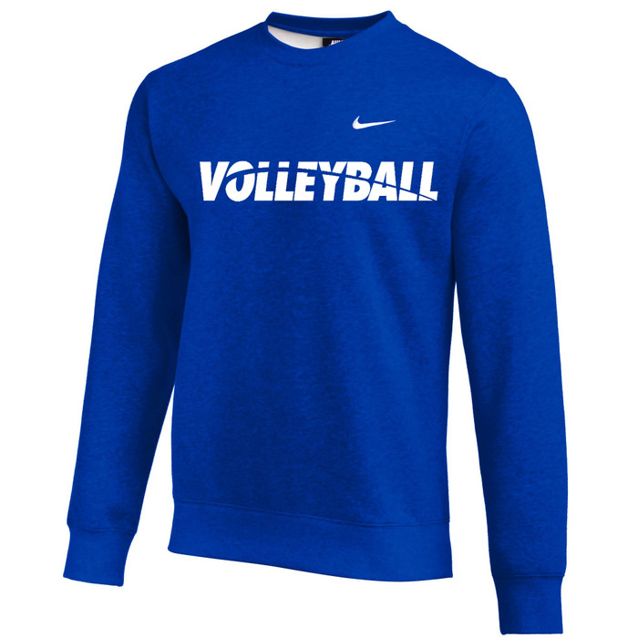 Nike Men's Volleyball Training Crew - Royal/White