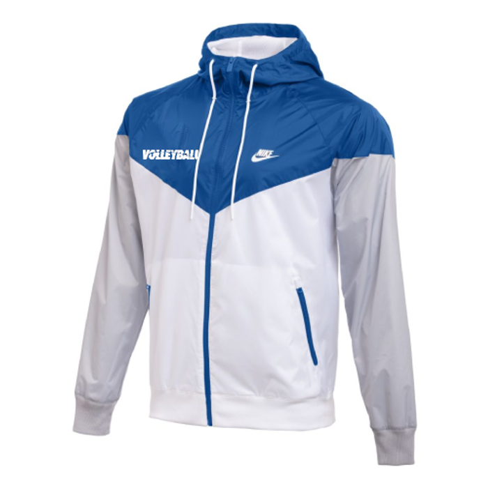 Nike Men's Volleyball Windrunner Jacket - Royal/White/Wolf Grey/White