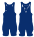 Nike Youth Grappler Elite Wrestling Singlet - Royal / White