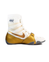 Nike HyperKO Boxing Shoes - Color: 107-White/Metallic Gold