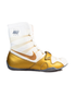Nike HyperKO Boxing Shoes - Color: 107-White/Metallic Gold