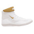 Nike Inflict 3 Wrestling Shoes - Color: 100 - White / Metallic Gold