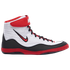 Nike Inflict 3 Wrestling Shoes - Color: 160-White / Red / Black