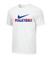 Nike Men's Volleyball Tee - White/Blue