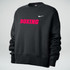 Nike Women’s Boxing Fleece Trend Crew - Black/Fluorescent Raspberry