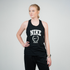 Nike Women's Cheer Crest Tank Dri-Fit Cotton - Black/White