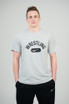 Nike Men's Wrestling Disc Dri-Fit Cotton Tee - Grey/Black