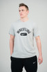 Nike Men's Wrestling Disc Dri-Fit Cotton Tee - Grey/Black