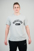 Nike Men's Wrestling Disc Dri-Fit Cotton Tee - Grey/Black