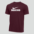 Nike Youth Boxing 100% Cotton Crew Tee - Maroon