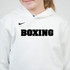 Nike Youth Boxing Club Fleece Hoodie - White