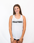 Nike Women's Volleyball Dri-FIT Cotton Tank - White
