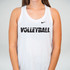 Nike Women's Volleyball Dri-FIT Cotton Tank - White