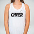 Nike Women's Cheer Dri-FIT Cotton Tank - White
