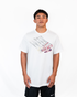 Nike Men's Wrestling Freek SS Crew Cotton Tee - White