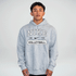 Nike Men's Volleyball 1972 Retro Style Club Fleece Hoodie - Grey