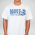 Nike Men's Boxing HyperKO 3 100% Cotton Tee - White/Blue