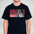 Nike Men's Boxing HyperKO 3 Dri-Fit Cotton Tee - Black/Red/White