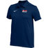 Nike Women's USA PowerLifting Referee SS Polo - Navy