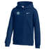 Nike Youth Club Fleece Pullover Hoodie - Snowflake - Navy