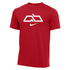 Nike Men's 100% Cotton S/S Tee - AB Swoosh - Red
