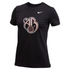 Nike Women's S/S 100% Cotton Tee - Alycia - Black/White
