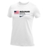 Nike Women's 100% Cotton Tee - FM Freestyle - White