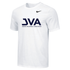 Nike Men's 100% Cotton S/S Tee - JVA Dark - White
