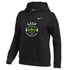 Nike Women's Club Fleece Pullover Hoodie - Lily Weightlifting - Black