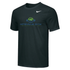 Nike Youth 100% Cotton Tee - HG Full Color - Black