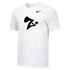 Nike Youth Dri-Fit Cotton Tee - ZV Dark - White