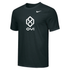 Nike Men's 100% Cotton Tee - OVI Light - Black