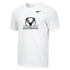 Nike Men's S/S 100% Cotton Tee - BGWC Circle Dark - White