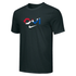 Nike Men's 100% Cotton Tee - OVI USA Swoosh - Black