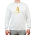Nike Mens Wrestling AE Monogram with Name And Swoosh With Amit Flex Club Fleece Crew - White