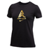 Nike Womens Wrestling AE Monogram With Name and Swoosh Dri-Fit Cotton SS Tee - Black