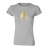 Nike Womens Wrestling AE Monogram With Name and Swoosh Dri-Fit Cotton SS Tee - Grey