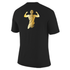Nike Womens Wrestling AE Monogram With Amit Flex Dri-Fit Cotton SS Tee - Black