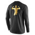 Nike Mens Wrestling AE Monogram with Name And Swoosh With Amit Flex L/S Dri-Fit Cotton Tee - Black