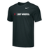 Nike Men's Wrestling Just Wrestle Dri-Fit Cotton S/S Tee - Black