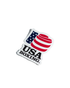 USA Boxing 2.5 Inch Vinyl Sticker - Red/White/Blue