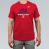Nike Men's USA Boxing Split Over Logo Dri-Fit Cotton S/S Tee - Red