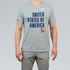 Nike Men's USA Boxing United Dri-Fit Cotton S/S Tee - Dark Grey Heather