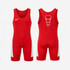 Nike Youth Grappler Elite Wrestling Singlet - Scarlet / White